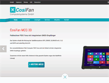 Tablet Screenshot of cosifan.de